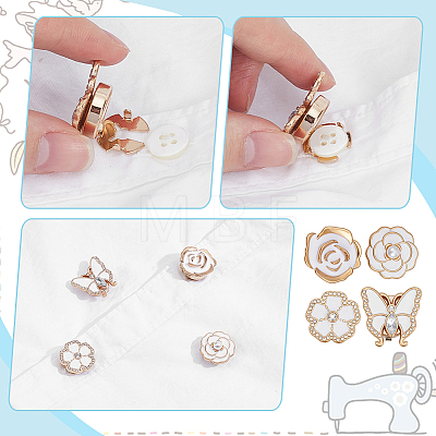 Alloy Enamel Cufflinks BUTT-NB0002-22B-1