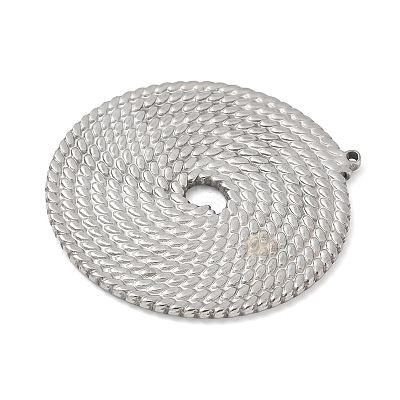 304 Stainless Steel Pendants STAS-R162-03P-08-1