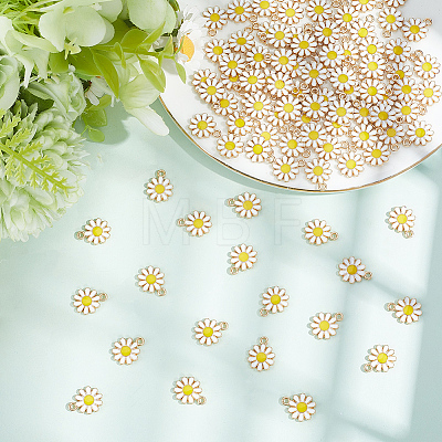 100Pcs Alloy Enamel Charms ENAM-BM0001-22-1