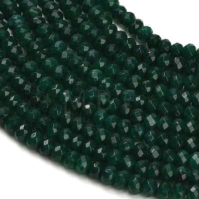 Dyed Natural White Jade Beads Strands GG-CBAF9EE-A15-3x4mm-1