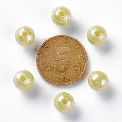Opaque Acrylic Beads LS-X-MACR-S370-D8mm-A10-1