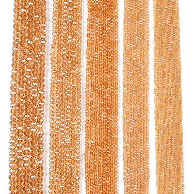 Electroplate Glass Beads Strands EGLA-A044-T6mm-A23-1