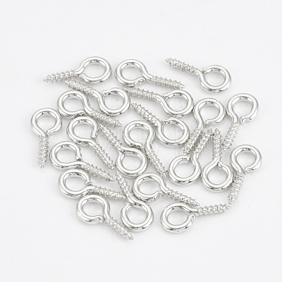 Iron Screw Eye Pin Peg Bails IFIN-S699-01B-P-NF-1