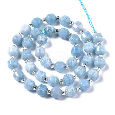 Natural White Jade Beads Strands G-T132-049B-1