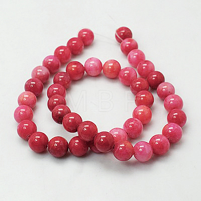 Jade Beads Strands G-D264-8mm-XH15-1