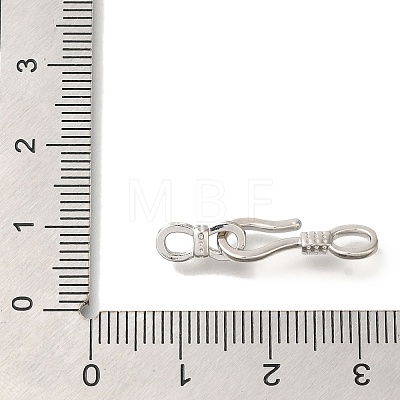 Brass Hook and S-Hook Clasps KK-K389-100P-1