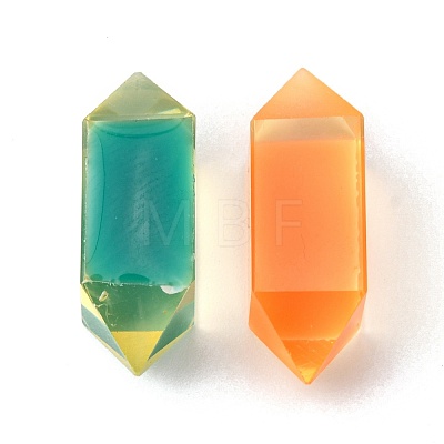 Resin Double Terminated Pointed Beads CRES-T014-26-1