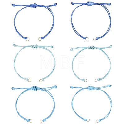 24Pcs Polyester Cord Bracelets Making AJEW-FS00008-1