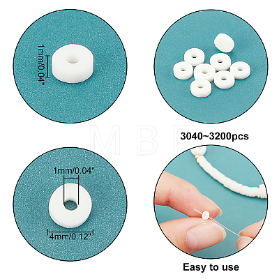   Eco-Friendly Handmade Polymer Clay Beads CLAY-PH0001-30B-01-1