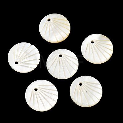 Natural Yellow Shell Pendants SH-CBACA76-03-1