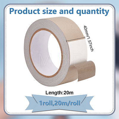 Conductive Fiberglass Fabric Adhesive Tape AJEW-WH0039-47C-1