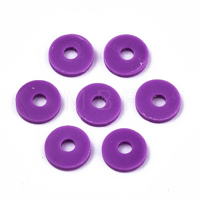 Handmade Polymer Clay Beads CLAY-Q251-4.0mm-61-1
