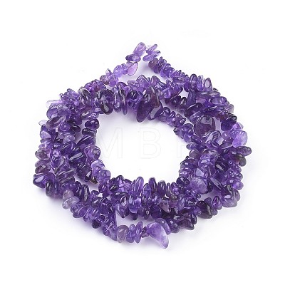 Natural Amethyst Beads Strands X-F014-1