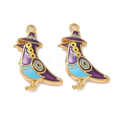 304 Stainless Steel Enamel Pendants STAS-L316-23G-06-1