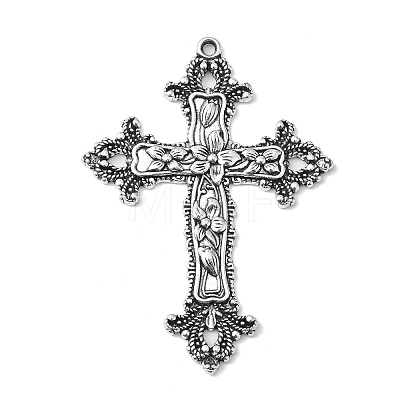 Tibetan Style Alloy Big Gothic Pendants LS-TIBEP-A20541-AS-LF-1