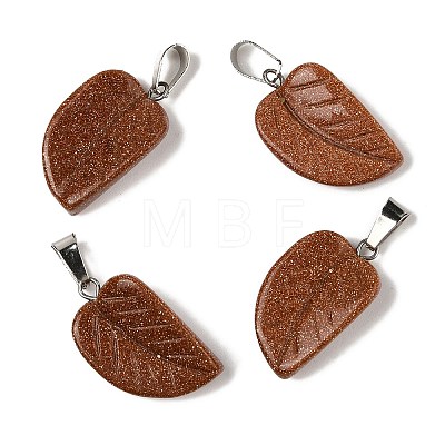 Synthetic Goldstone Pendants G-B127-01P-08-1