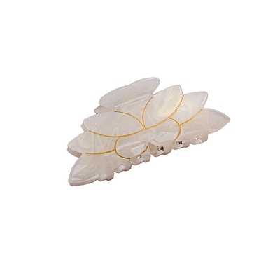 Cellulose Acetate(Resin) Claw Hair Clips PW-WG77B02-01-1