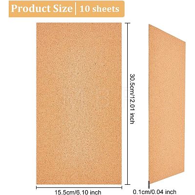 Cork Insulation Sheets DIY-WH0304-542-1