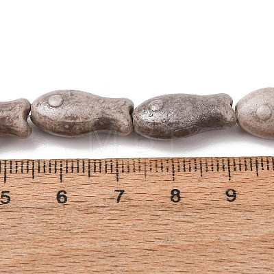 Vintage Handmade Porcelain Beads Strands PR-CBAA37B-01B-1