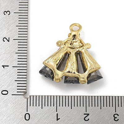 Rack Plating Alloy Glass Pendants FIND-M033-09A-02-1