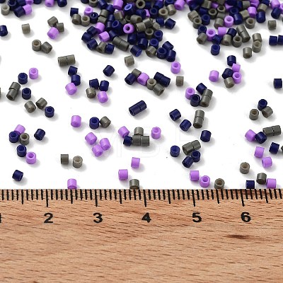 Baking Paint Glass Seed Beads SEED-S042-05B-54-1
