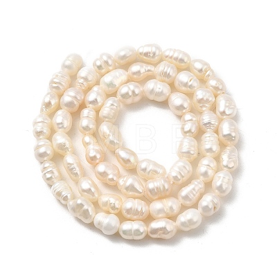 Natural Cultured Freshwater Pearl Beads Strands PEAR-I007-01P-03A-1