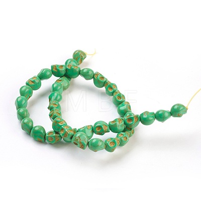 Dyed Synthetic Turquoise Bead Strands G-M145-18-1