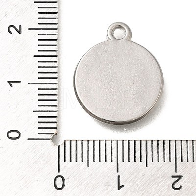 304 Stainless Steel Pendant Cabochon Settings STAS-I321-60P-1