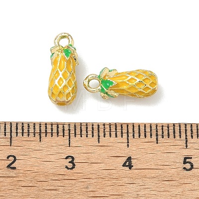 Alloy Enamel Pendants FIND-G108-03B-G-1