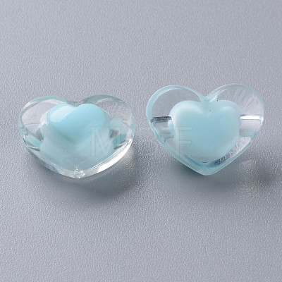 Transparent Acrylic Beads TACR-S152-08A-10-1