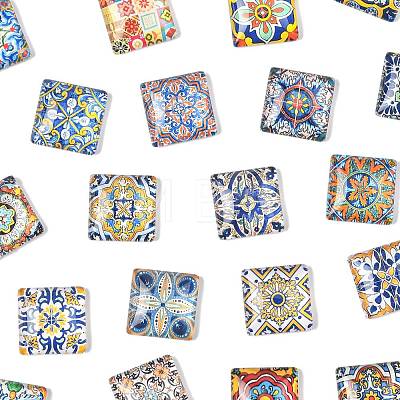 1 Bag Glass Cabochons GGLA-FS0001-19A-1