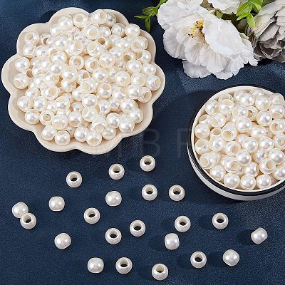  ABS Plastic Imitation Pearl Beads KY-NB0001-41-1