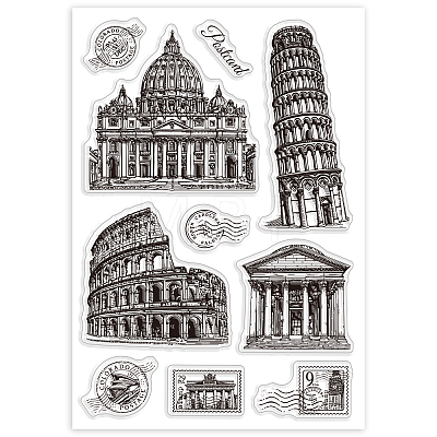 Custom PVC Plastic Clear Stamps DIY-WH0448-0684-1