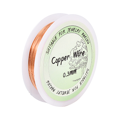 Round Copper Jewelry Wire CWIR-YW0001-03B-09-1