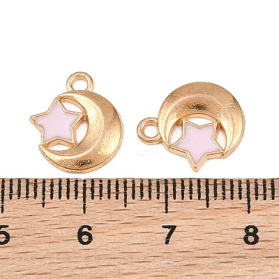 Alloy with Enamel Charms AL-CBA9C31-01G-D-1