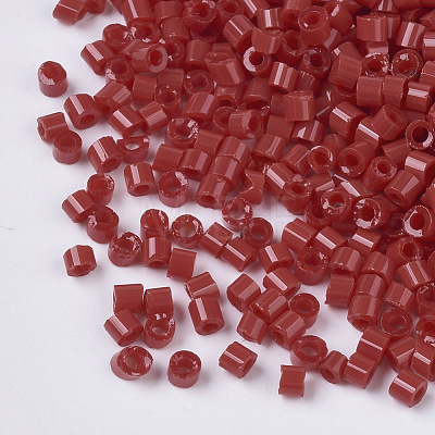 8/0 Glass Bugle Beads SEED-S032-02A-10-1