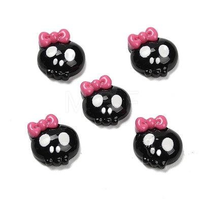 Halloween Opaque Resin Cabochons LS-CRES-I045-01F-01-1