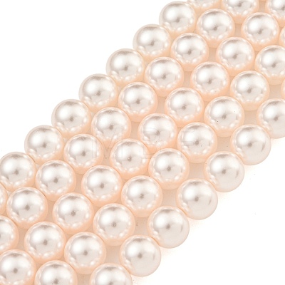 Glass Pearl Beads Strands HY-G002-01E-03-1