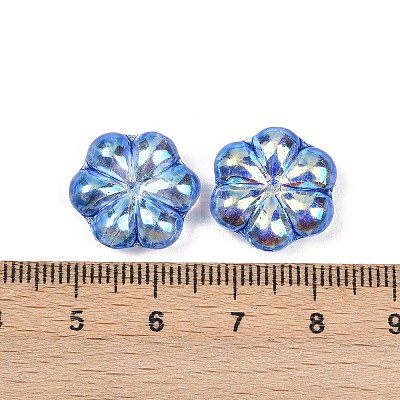 Czech Pressed Glass Beads GLAA-I061-16A-1
