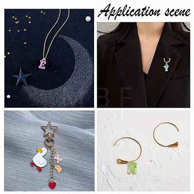Acrylic Pendants TACR-YW0003-42-1