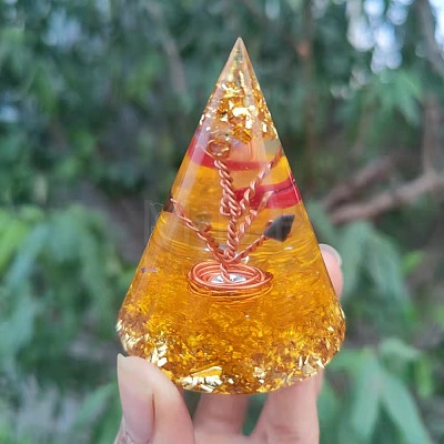 Orgonite Pyramid Resin Energy Generators PW-WG906B0-01-1