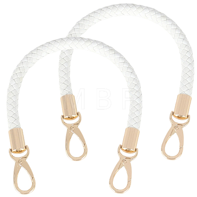 2Pcs PU Leather Bag Handles DIY-CL0001-95B-1