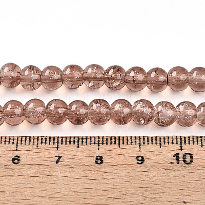 Crackle Glass Beads Strands LS-CCG-Q001-6mm-07-1