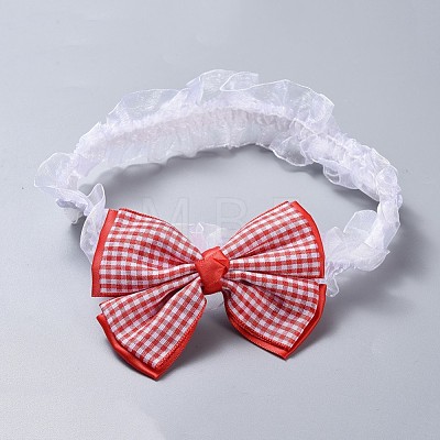 Elastic Polyester Baby Headbands for Girls OHAR-MSMC001-03-1