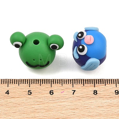 Handmade Polymer Clay Beads PR-CBA40AD-09-1