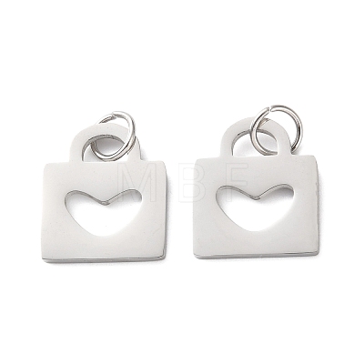 304 Stainless Steel Pendants STAS-E530-01P-1