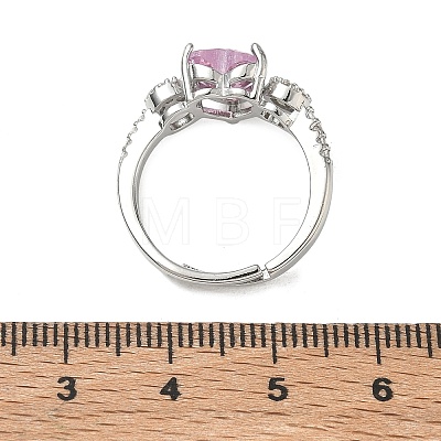 Brass Adjustable Finger Ring for Women CU-CBA7E55-05P-1
