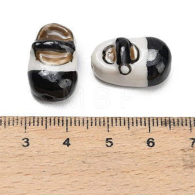 Handmade Porcelain Beads PORC-L084-06G-1