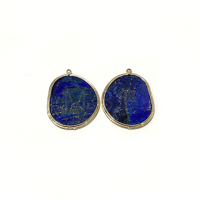 Natural Lapis Lazuli Pendants G-E526-09A-1