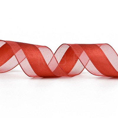Solid Color Organza Ribbons ORIB-E005-B05-1